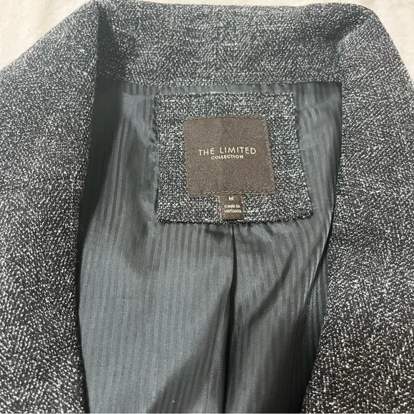 The Limited Collection Women’s Career Business Casual Tweed Blazer Size Medium - Picture 7 of 9